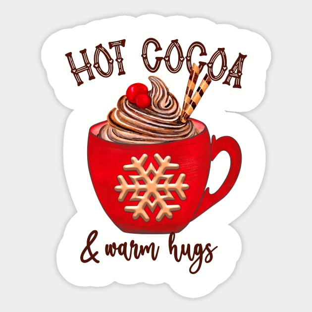 Hot Cocoa Sticker by Designs by Ira